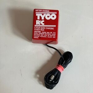 TYCO RC 4 Hour Quick Battery Charger 2997 AC Adapter 9.6v NiCd 2998